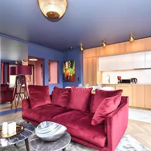 Luxury La Vie En Rose Place D'italie Croulebarbe Parking Et Terrasse , Paris France